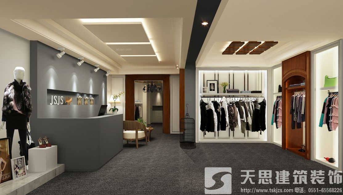 女裝店裝潢設(shè)計讓你耳目一新